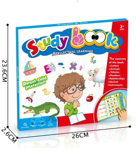 intelligent study book for kids !! Musical Learning Study Book