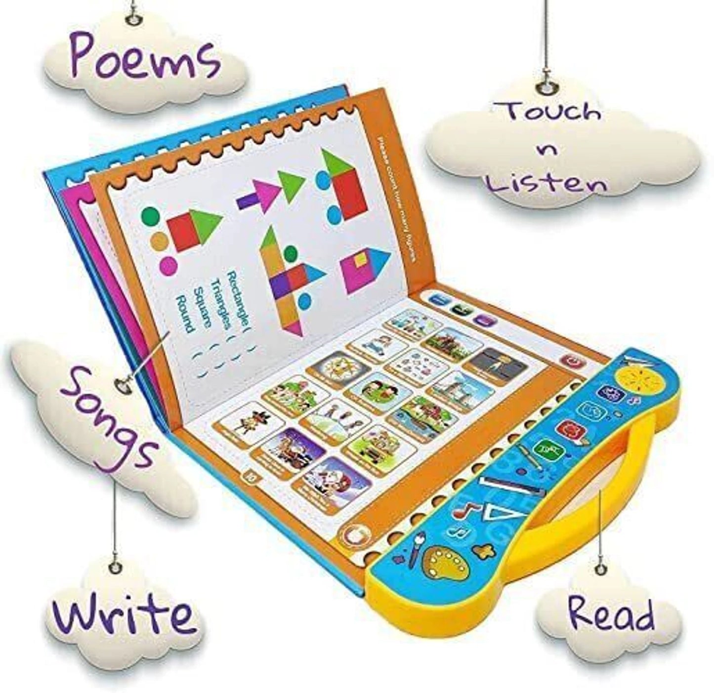 intelligent study book for kids !! Musical Learning Study Book